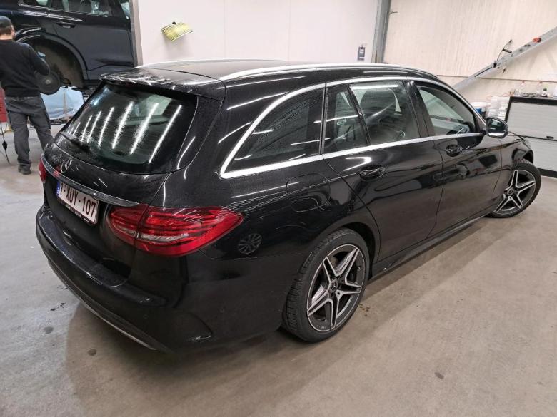 Mercedes C 200 d AMG Widescreen LED Navi Sport-Leather KeylessStart  Klima PDC ... #2